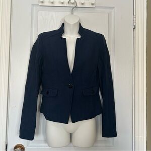 Tristan Women's Navy Blue Blazer Fitted Size 6 Office Corporate Jacket